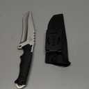 Purple Dragon Outdoor Knife with Kydex Sheath - D2 Steel Survival Knives for Camping, Bushcraft - Ergonomic G10 Handle Outdoor Survival Gear Christmas Gift for Men and Women (5.55 inch)