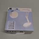 One Fire Cordless Desk Lamp,Dimmable Small Battery Powered Lights,3600mAh Rechargeable Wireless Table Lamp,Mini Lamp&Portable Light for Bed,Book Reading,Home for Small Spaces,Nail Light,Craft,Office (White)