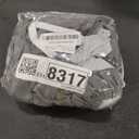 Waterproof Dining Chair Seat Covers Set of 6, Stretch Removable Dining Room Seat Covers for Dining Chairs, Kitchen, Hotel, Party (.Grey)