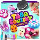 Taba Squishy Making Kit for Kids Kids Crafts 6-12 Year Old Girl Birthday Gift Squishies Craft Kits Arts and Crafts for Kid for 812 Toys for Girls Ages 57