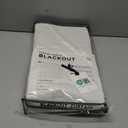 100% Blackout Shield Linen Blackout Curtains for Bedroom 96 Inches Long, Back Tab/Rod Pocket Living Room Drapes, Thermal Insulated Blackout Curtains 2 Panels Set, 50" W x 96" L, Beige