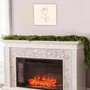 6Ft Artificial Norfolk Pine Christmas Garlands - Green Artificial Greenery for Indoor Outdoor Christmas Decorations