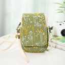 Goodhan Vintage Embroidered Women Backpack Ethnic Travel Handbag Shoulder Bag
