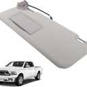 GXYWADY Gray Sun Visor Left Replacement for Ram 1500 2500 3500