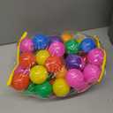 Hovenlay Ball Pit Balls Phthalate Free BPA Free Crush Proof Plastic - 7 Bright Colors in Reusable Play Toys for Kids with Storage Bag