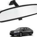 Car Rear View Reverse Mirror Compatible with Honda 1998-2013 Accord 2006-2011 Civic 2000-2004 Odyssey 2002-2008 Pilot 2010-2014 CR-Z Insight Day/Night Mirror Replaces 76400-SDA-A03