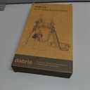 dabria Initial A-Z Water Bottle Bag with Phone Pocket for Stanley 40 oz Tumbler Neoprene Water Bottle Holder Pouch with Adjustable Strap Bollus with Straw Cover & Carabiner for Stanley Cup Accessories (Pink)