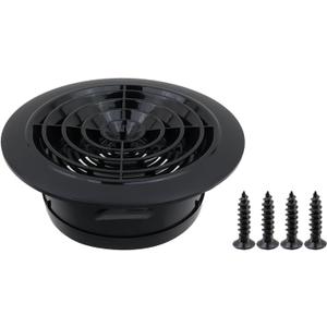 Antrader 6 Inch ABS Adjustable Air Vent for Bathroom Kitchen Ventilation