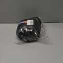 Airplane Pillow, Travel Neck Pillow with Memory Foam - Adjustable Buckle & Machine Washable Cover for Flights, Car, Office - Includes Eye Mask & Ear Plugs(Black) (Black and Gray)