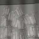 Sliner 50 Set Wedding Favors for Guests Bulk 2oz Acrylic Cheers to Love Shot Glasses with Thank You Cards Organza Bags for Guest Souvenirs Wedding Gifts Newlyweds Bridal Shower Party (Cylinder)