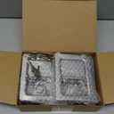 Truck Tool Box Lock Replacement, 5.5" Stainless Steel Tool Box Latch Replacement Handle with 4 Keys for RV, Truck Toolboxes, Trailer Door Latch, UTV, Campers (4 Pack). Silver