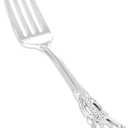 30PCS Silver Plastic Forks - 8.1inch Silver Forks Disposable - Vintage Heavy Duty Dessert Forks - Premium Fancy Plastic Silverware for Parties, Weddings, Dinners and Events