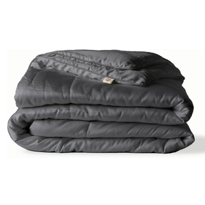 Sheets & Giggles Cotton Down Alternative All Season Comforter Blanket, Cool to The Touch, White, King