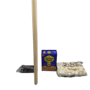 S'Mores Squwer Bamboo Sticks With Hershey's Chocolate And Honey Made Graham's And Marshmallows BB 2029 Mar 26