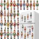 30 Pcs Diamond Art Nutcrackers Magnet Kits for Christmas DIY Nutcrackers King and Soldier Figures Diamond Painting Magnets for Crafts Gifts Home Decors