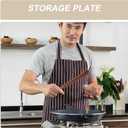 Cabilock Wooden Spatula 3pcs Slotted Mixing Salad Portable Non for Spurtles Non- Stick Spatula Utensil Wood Natural Turner Cookware - Serving Teak Kitchen Spurtle Wooden with Long and