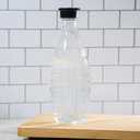 Glass Carbonating Bottle fits SodaStream Aqua Fizz, Crystal, and Penguin Sparkling Water Machines, Not for Plastic Bottle Machines, 2-Pack