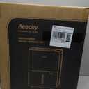 AEOCKY 50 Pint/Day Compressor Dehumidifier, 3500Sq.Ft for Basement, Home, Bedroom, Bathroom, with Drain Hose, Intelligent Humidistat, Quiet