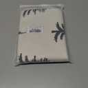 CXMEIFLY Christmas Pillow Covers 16x16 Inch Set of 2 Cream Black Christmas Tree Decor Throw Pillows Winter Xmas Holiday Outdoor Cushion Cases for Couch Bed Decorations