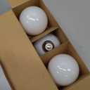 Philips LED Frosted Non-Dimmable Globe G25 Light Bulb - Pack of 3 - EyeComfort Flicker Free - 3.8W = 40W - 350 Lumen - Soft White (2700K) - E26 Medium Base - Indoor - Title 20