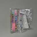 FANDAMEI Nail Art Kit, Nail Art Brushes Set, Nail Design Kit Dotting Tools, Fine Nail Glitter, Nail Decoration Butterfly Heart Glitter Sequins, Foil Flakes, Nail Rhinestones, Dust Brush