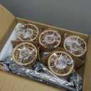 Boho Dining Room Light Fixture, 5-Light Rattan Chandelier, Farmhouse Woven Large Coastal Wicker Wood Bamboo Bohemian Rustic Rectangle Black Linear Pendant Lights Over Table for Kitchen Island