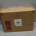 TheTerra Ceramic Dinnerware Sets for 4, 12 Pieces Handmade Reactive Glaze Plates and Bowls Set, Scratch Resistant Dish Set, Oven & Microwave & Dishwasher Safe, Cappuccino