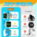 Potty Training Watch for Kids: Water Resistant Potty Watches for Toddler Boys Adjustable Volume Rechargeable Toilet Reminder Dinosaur Toddler Watch Birthday Gifts for 2 3 4 Year Old Boy(Blue)