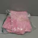 Solid Plush Shag Area Rug, Pink, 31" x 20"