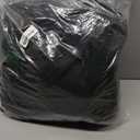 GSOU SNOW Mens Ski Jacket and Pants Set Baggy Snowboard Suit Ski Snowsuit Snow Bibs Waterproof Hooded (Small, Black)