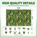 Artificial Grass Wall Roll Panels: 80''x120''Boxwood Hedge Panels, UV-Anti Privacy Fence Screen, Fake Greenery Backdrop for Indoor Outdoor Garden, Party, Wedding Decor