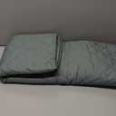 Reversible Loveseat Sofa Covers Couch Cover Furniture Protector(Loveseat,Greyish Green/Taupe) (Loveseat-Oversized(54"))