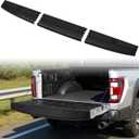 Center Tailgate Spoiler Molding Cap for 2021-2024 Ford F150 / F-150 Lightning Without Flex Step Tailgate, Combined Trunk Tailgate Protector Top Cover for Ford Accessories, 3PCS