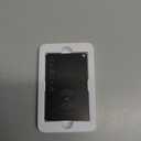 Ultrbeka Ultra-Thin Wallet Tracker Card, Rechargeable 0.094in IP68 Waterproof Bluetooth Tracker for Wallets, Passport, Work with Apple Find My, Card Locator [Apple MFi Certified] iOS Only (1-Pack)