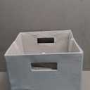 DII Collapsible Polyester Storage Cube, Solid, Lightweight and Durable, Small Square, 11x11x11, Robin's Egg Blue