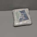 Back Tab Linen Curtains 96 inches Long 2 Panels Set for Living Room Sliding Glass Door Ivory Cream Semi Sheer Curtains Light Filtering Canvas Cloth Linen Drapes 96 inch Floor to Ceiling Length (Natural)