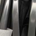 Portal Folding Rocking Chair Indoor & Outdoor Thick Padded Rocking Recliner Chair Portable Camping Rocker for Patio Front Porch Backyard Lawn Living Room, Supports 400 LBS (2 Pack-black)