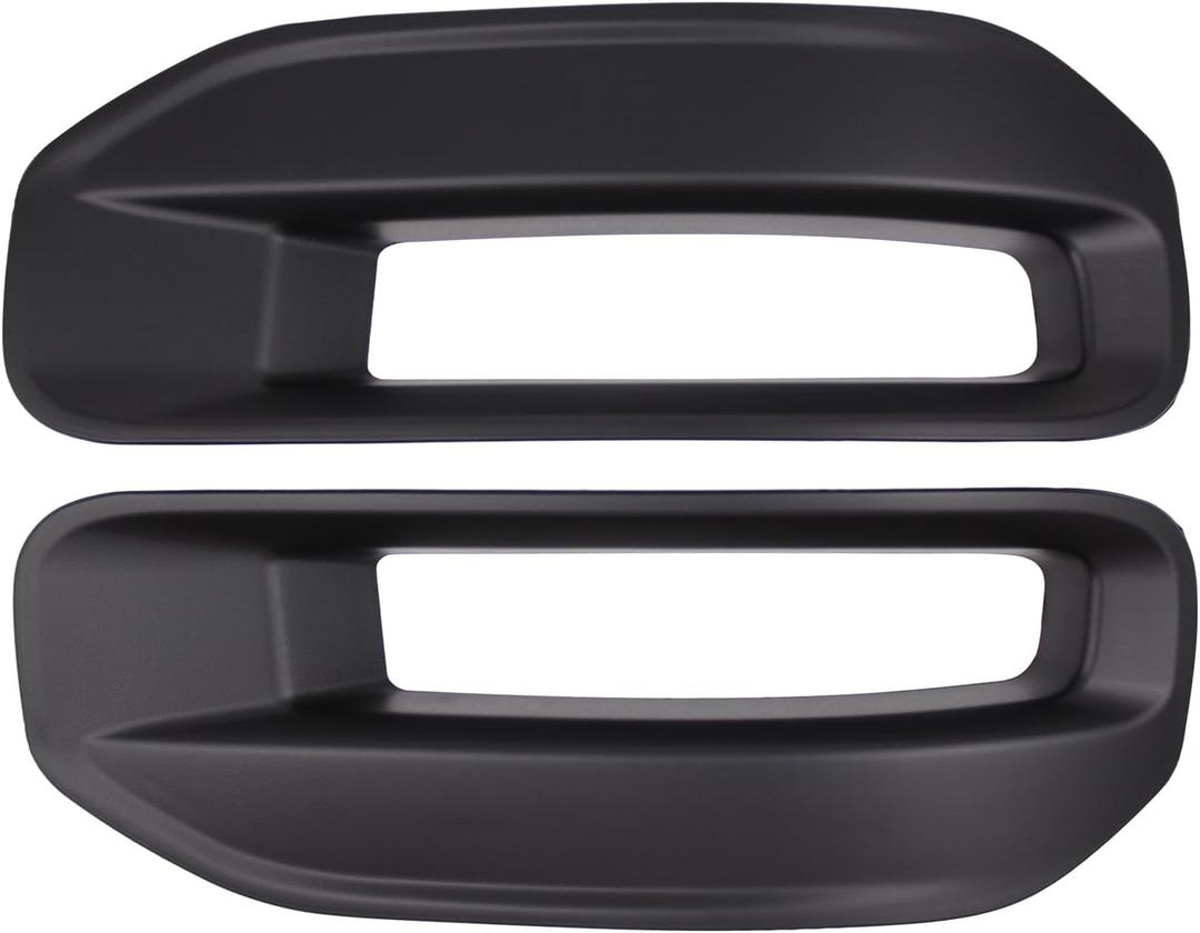 MOTOKU Front Driver and Passenger Side LED Fog Light Cover Bezel for Ram 1500 2019-2024 MOTOKU Front Driver and Passenger Side LED Fog Light Cover Bezel for Ram 1500 2019-2024