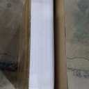 Transparent Acrylic Dog Playpen, 24"H Metal Dogs Enclosure, Easy-to-Install Pet Fence with Door, 8-Panel Puppy Playpen, Small Breeds & Puppies Kittens and Other Small Animals White Indoor Dog Play Pen