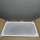 BUCATSTATE Acrylic Guinea Pig Cages 15.8"H, 7.8 sq ft Large Guinea Pig Playpen, Tool-Free Rabbit Cage Indoor, Small Animal Playpen with Door for Bunny, Piggies, Chicks (47"L x 24"W x 16"H, 6 Panels)