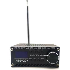 SI4732 ATS-20+Full Frequency Radio Receiver FM AM (MW&SW) SSB High Sensitivity Portable Small World Band Digital Receiver, for Outdoor Camping,Home