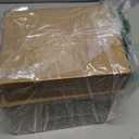 Macarrie 60 Pcs Flameless LED Taper Candle Battery Operated Flickering LED Candle with Warm Light for Church Valentines, Battery Not Included(White Candle White Light)