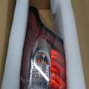 Tail Light Compatible with 2017 2018 Ford Escape S,SE,SEL,Titanium, Rear Taillights with Bulb and Harness, Left Driver Side Tail lamp Assembly OE: GJ5Z13405C