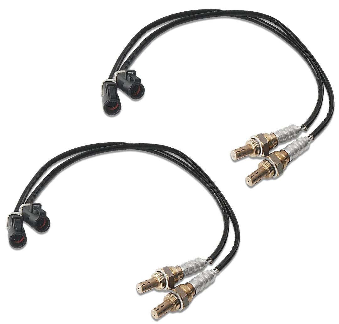 4PCS Oxygen Sensor Upstream Downstream O2 Sensor Compatible with Ford F150 F250 Ranger Expedition Explorer Escape, Mazda Tribute, Lincoln & More Replace# 15716,15717,15718, 15719,ZZC318861