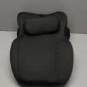 Ergonomic Memory Foam Wedge Pillow, Contoured Support Pillows, 27 Angled Support for Waist and Neck, Multi-Position Support Pillow (Black)