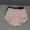 QUASTI Women's High Waisted Underwear Tummy Control Cotton Postpartum Panties Full Coverage Briefs 4 Pack(M) Multicolor