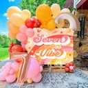 Seven Is A Vibe Birthday Party Decorations Balloon Rainbow Daisy Balloons Vintage Groovy 7th Birthday Decorations Hippie Retro 7 Years Old Birthday Decoration