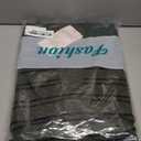 MASCOMODA Womens Sweaters Fall 2025 Oversized Striped Sweater Long Sleeve Polo V Neck Loose Side Slit Knitted Tunic Tops Size Xs