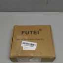 FUTEI Black White Decorative Throw Pillow Covers 20x20 Inch Set of 2,Soft Faux Cashmere Jacquard - Textured & Cozy Cushion Case,Modern Home Decor for Couch Bed Living Room