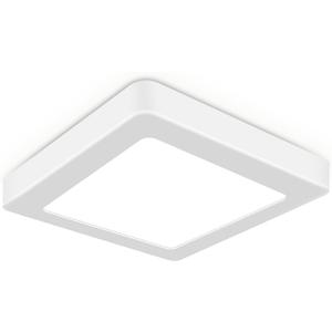 LED Flush Mount Ceiling Light, 24W 11.61 Inch 6500K White Light, 1 Pack | 230W equivalent,2700LM Non-dimmable hardwire square light fixture with 1.26 in thin design for kitchen, bedroom and hallway